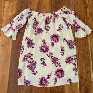 Off the shoulder dress